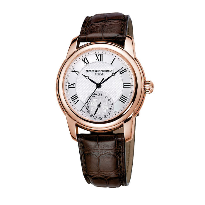 Frederique Constant classic gold-plated watch, $4426.67, at Selfridges