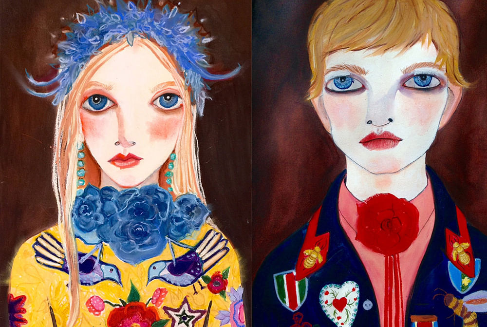 The Instagram Artist Who Painted For Gucci - Harper's Bazaar Singapore