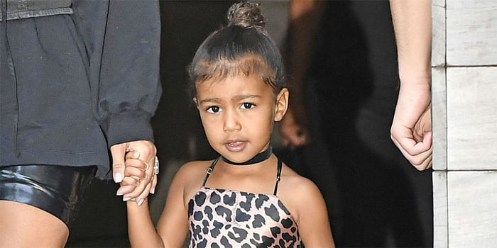 3-Year-Old North West Has Designed Her First Dress