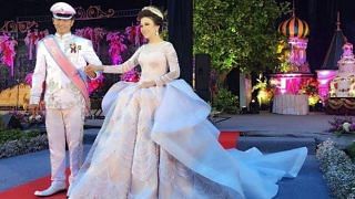 Ivan Gunawan's wedding dress design for Indonesian bride, Intan Azzahra