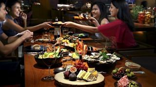 grand hyatt singapore mezza9 party dinner restaurant dining new years eve christmas eve buffet