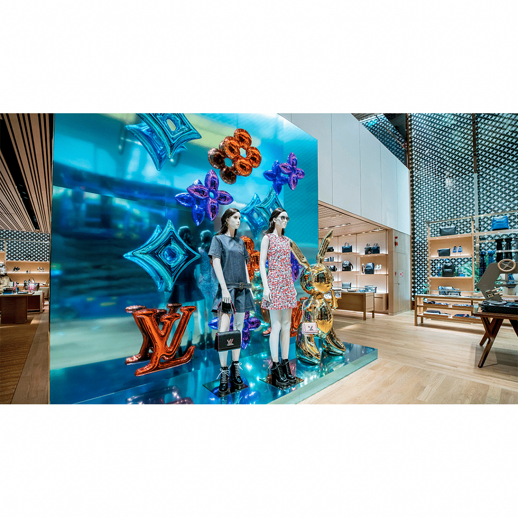 The first Louis Vuitton airport store with a digital entrance at Changi  Airport Terminal 3 in Southeast Asia Stock Photo  Alamy