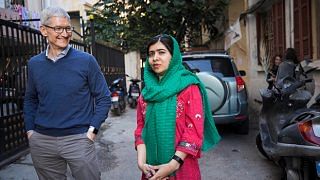 apple, malala fund, Malala Yousafzai