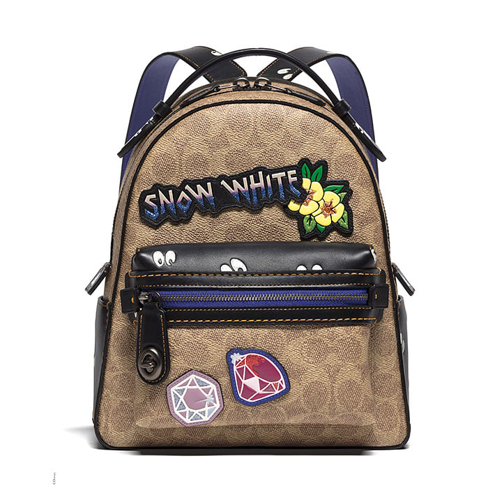 coach snow white backpack