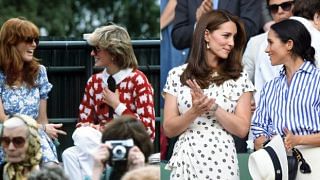 Meghan Markle Kate Middleton Princess Diana Wimbledon
