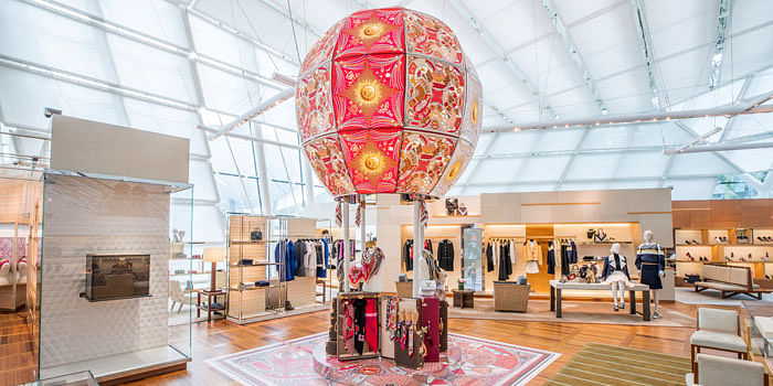 Louis Vuitton celebrates newest season of silk squares with an