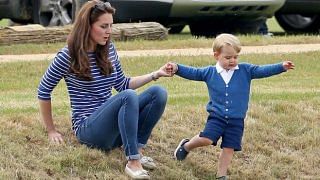 Kate Middleton and Prince George