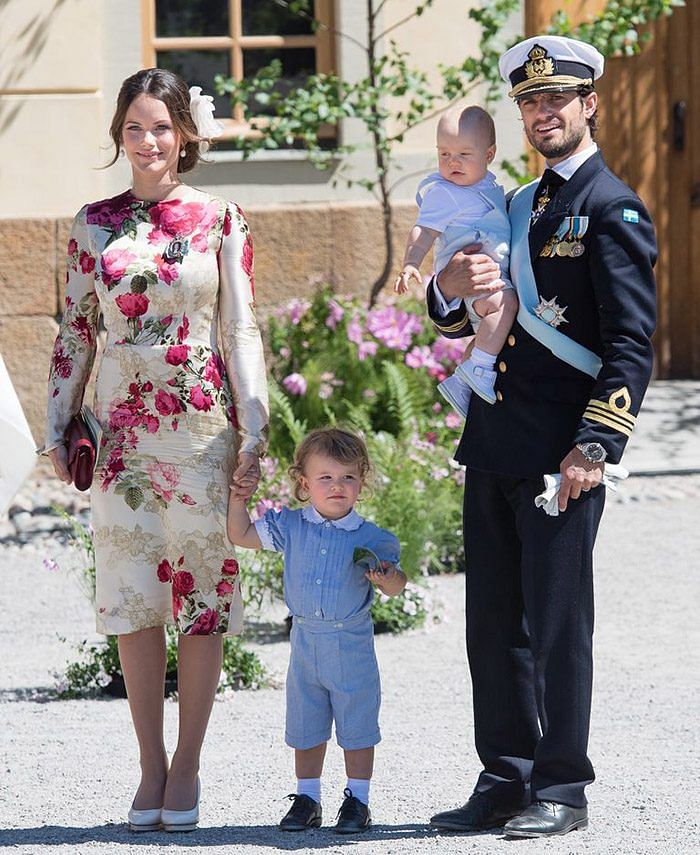 Prince Carl, Princess Sofia and family