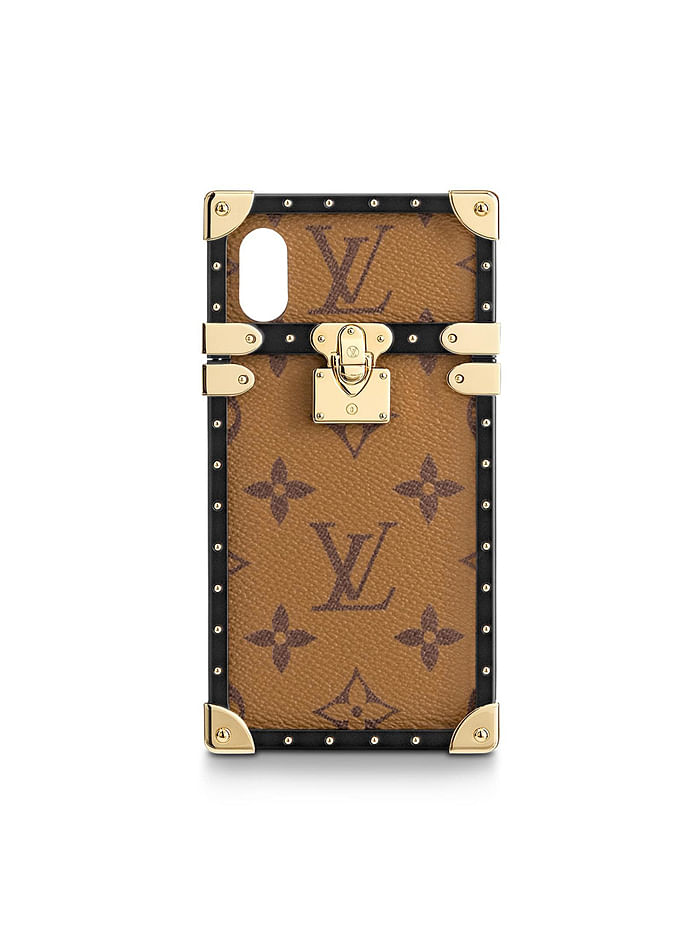 LOUIS VUITTON 3 Set Wallet iPhone Case Xs max 8 Monogram Leather