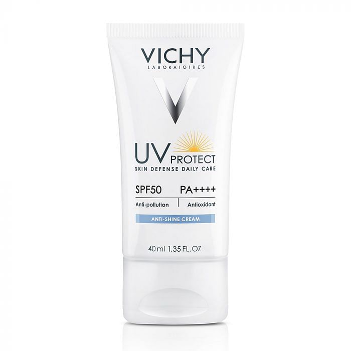 5 Skincare Habits Everyone Should Have To Age Gracefully Vichy UV Protect Skin Defense Daily Care Anti-Shine Cream