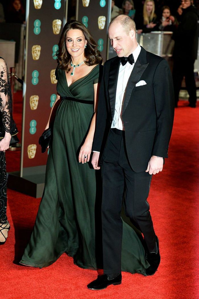 Prince William and Kate Middleton BAFTA 2019