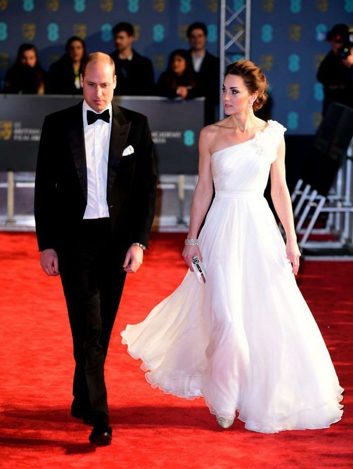 Prince William and Kate Middleton BAFTA 2019