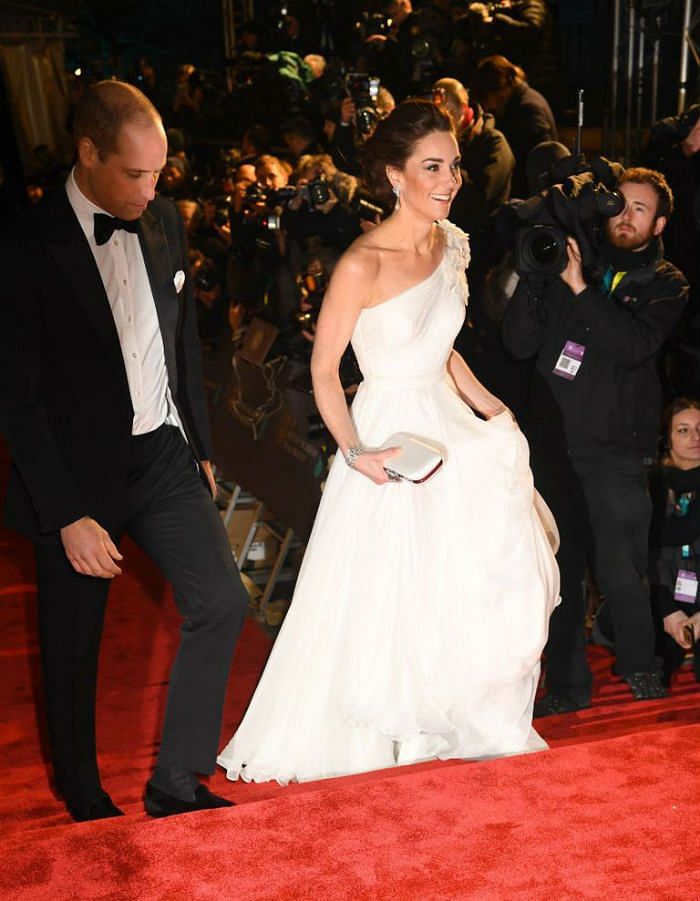 hbsg-Prince William and Kate Middleton BAFTA 2019