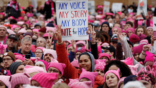 Political protests pussyhat