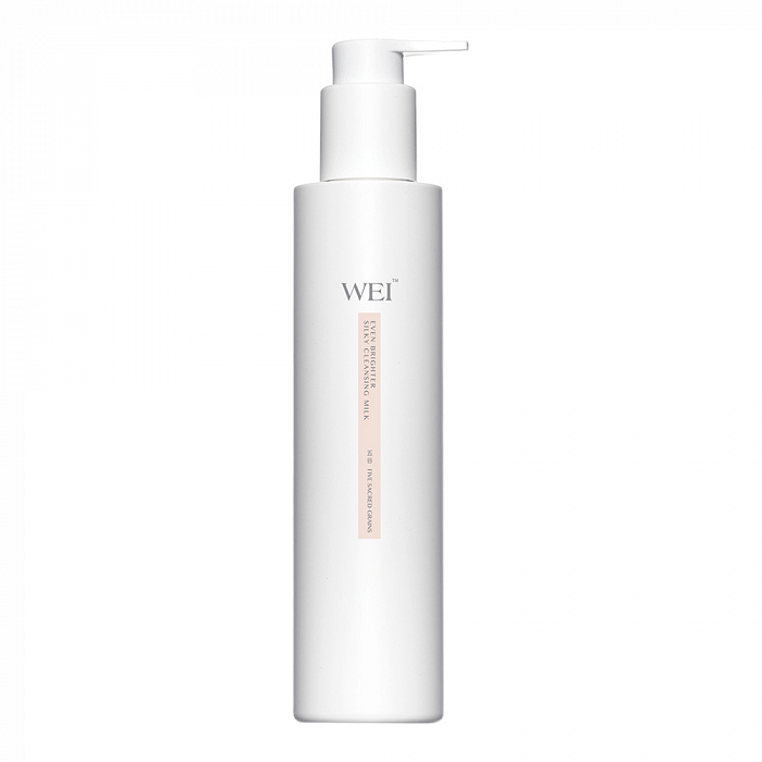 Best Brightening Makeup Removers WEI Five Sacred Grains Even Brighter Silky Cleansing Milk