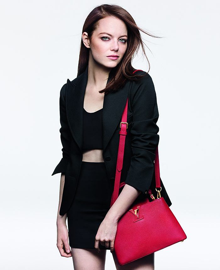 Emma Stone, Alicia Vikander in Louis Vuitton Leathergoods Campaign