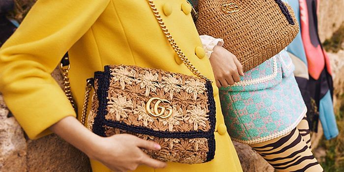 Gucci Mystic White Zumi Shoulder Bag Small Handbag Gold Strap