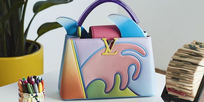 Louis Vuitton's Limited-Edition ArtyCapucine Bag Comes With Bananas,  Apples, and Eggs