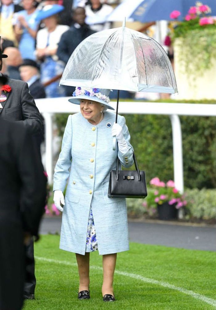 Queen Elizabeth II attends the Royal Ascot