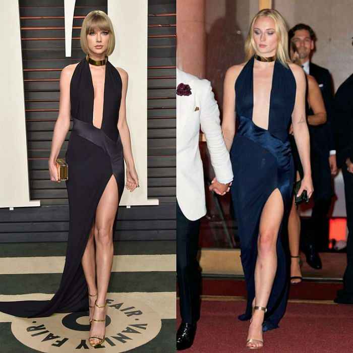 Taylor Swift and Sophie Turner Twinning
