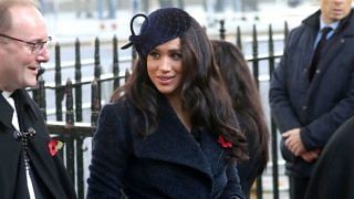 Meghan Markle at Field of Remembrance at Westminster Abbey
