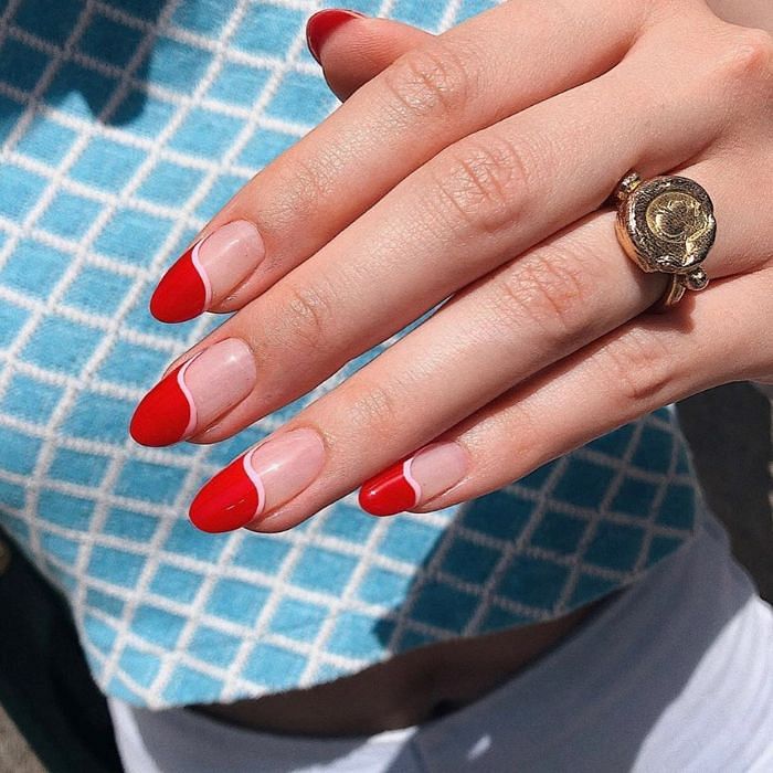 The Half Moon Is The Nail Art Trend That's Here To Stay