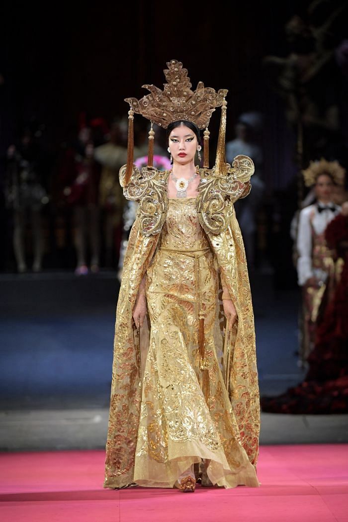 Must See Photos From Dolce & Gabbana's Alta Moda Show In Milan