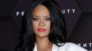 Rihanna at Fenty Beauty artistry talk in Seoul