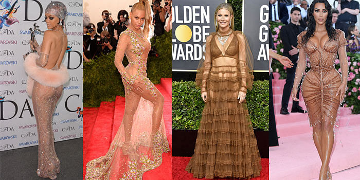 Indian Family Nude - The Sexiest And Most Naked Dresses Seen On The Red Carpet