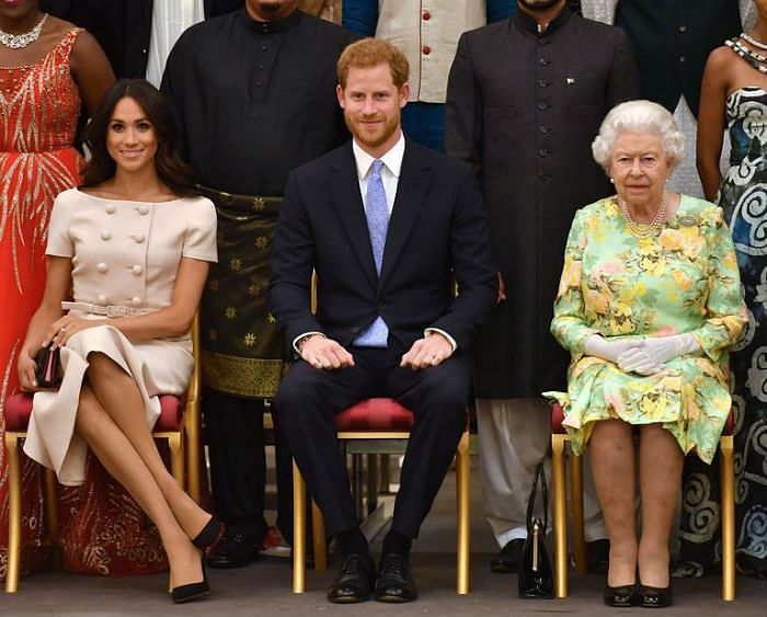 Meghan Markle, Prince Harry and The Queen