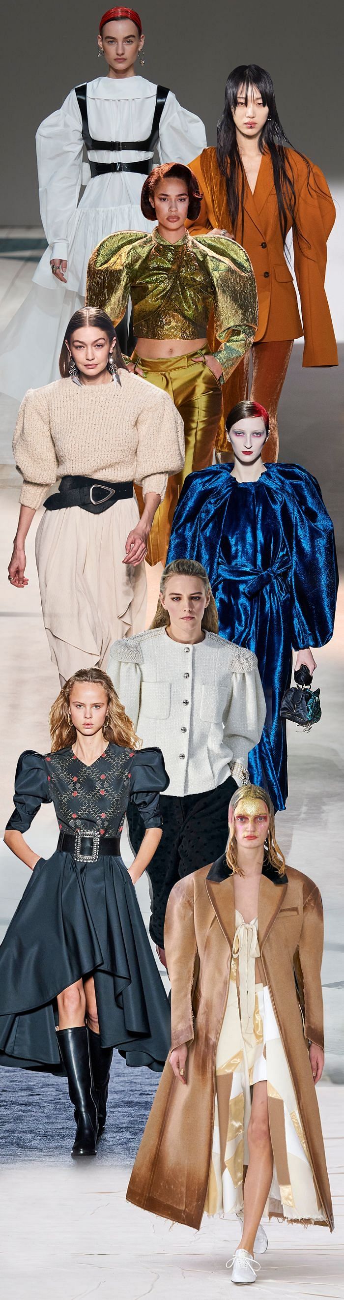 12 Standout Fashion Trends From The Fall 2020 Runways