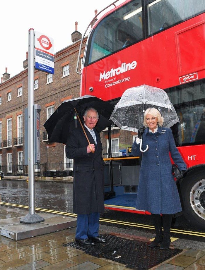Charles and Camilla in London