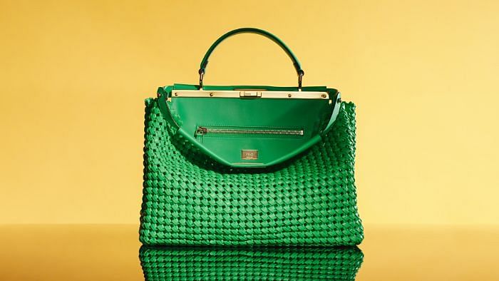 fendi woven peekaboo