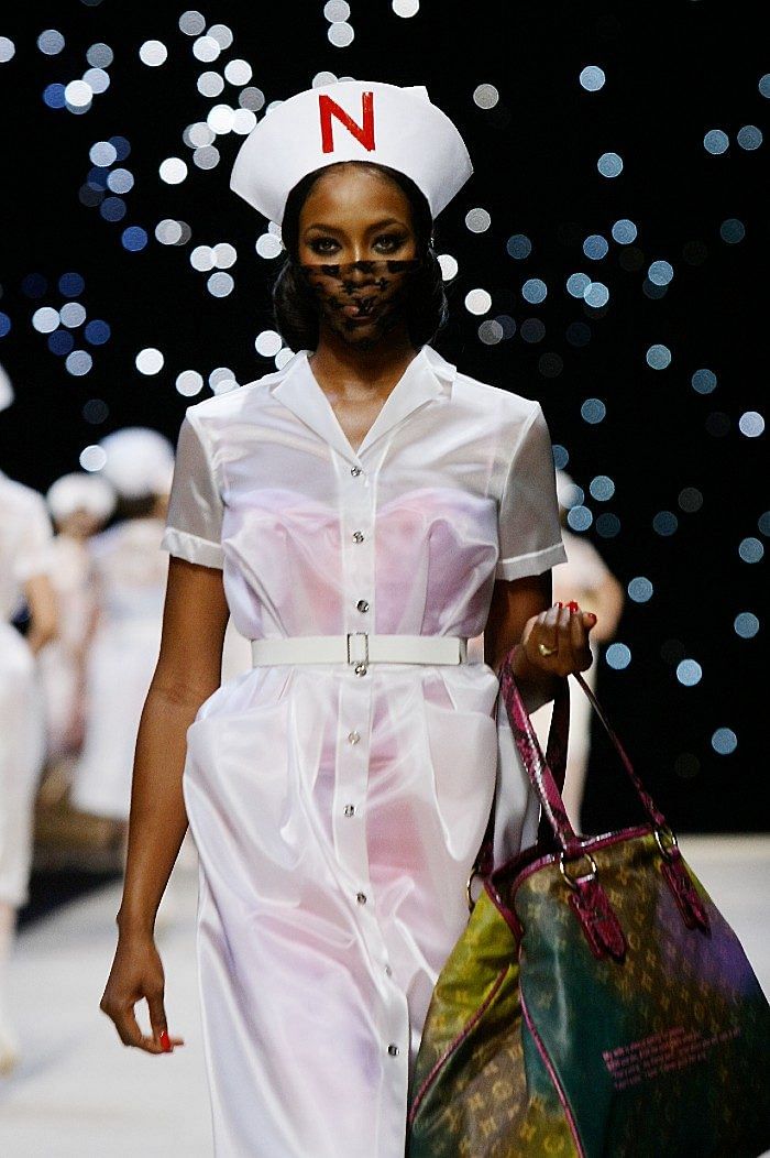 Naomi Campbell for Louis Vuitton SS18
