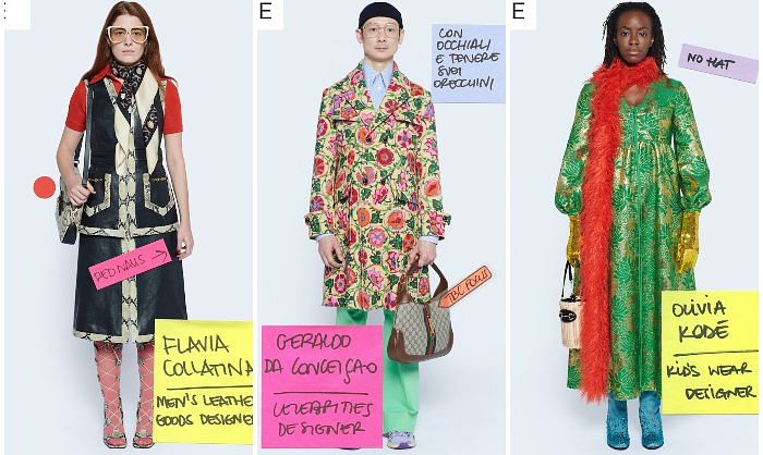 Week: Collection Gucci Milan Fashion Epilogue
