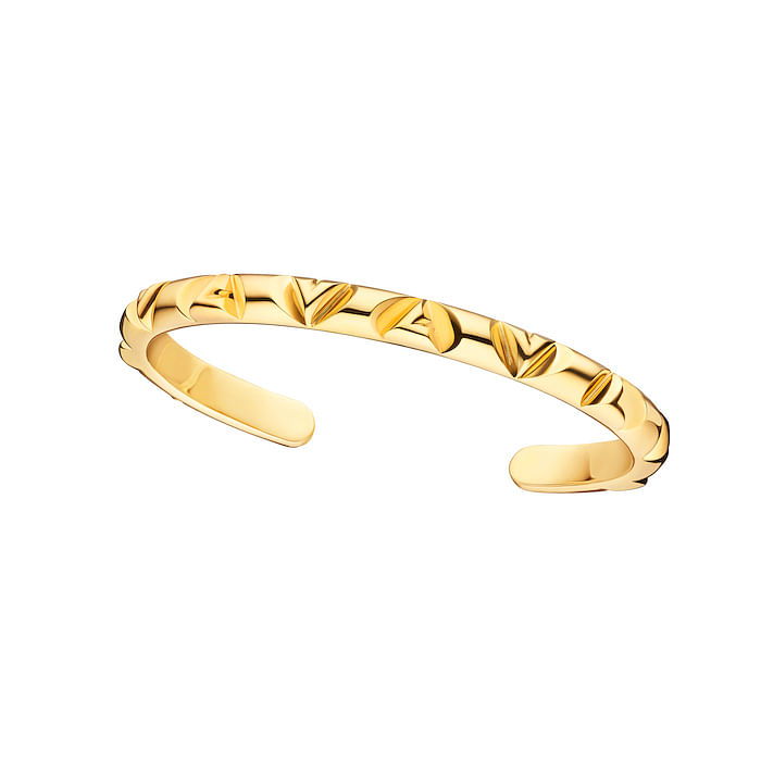 LV Volt Curb Chain Small Bracelet, Yellow Gold - Jewelry