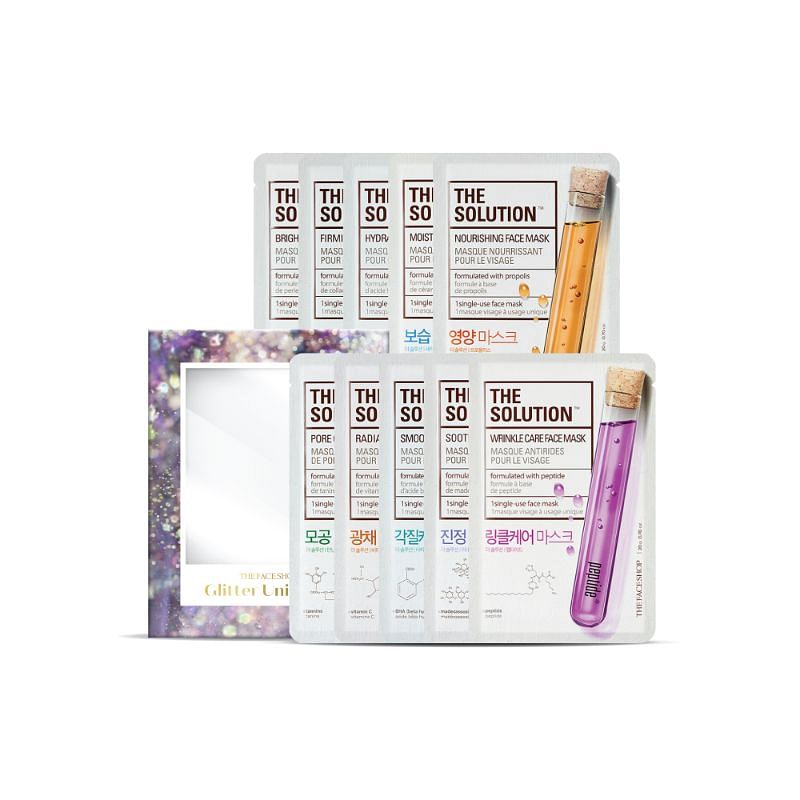 13 THEFACESHOP The Solution Mask Collection, $24 (U.P. $31)