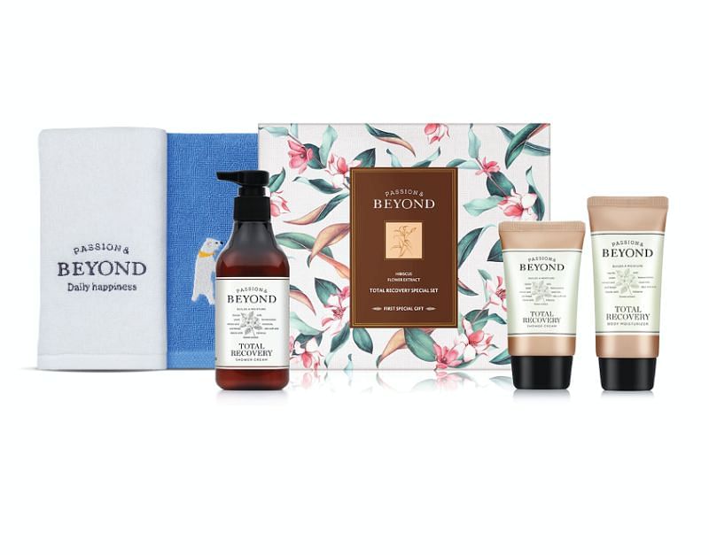 15 THEFACESHOP BEYOND Total Recovery Special Gift Set, $29 (U.P. $42)