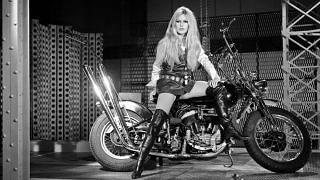 Brigitte Bardot Harley Davidson