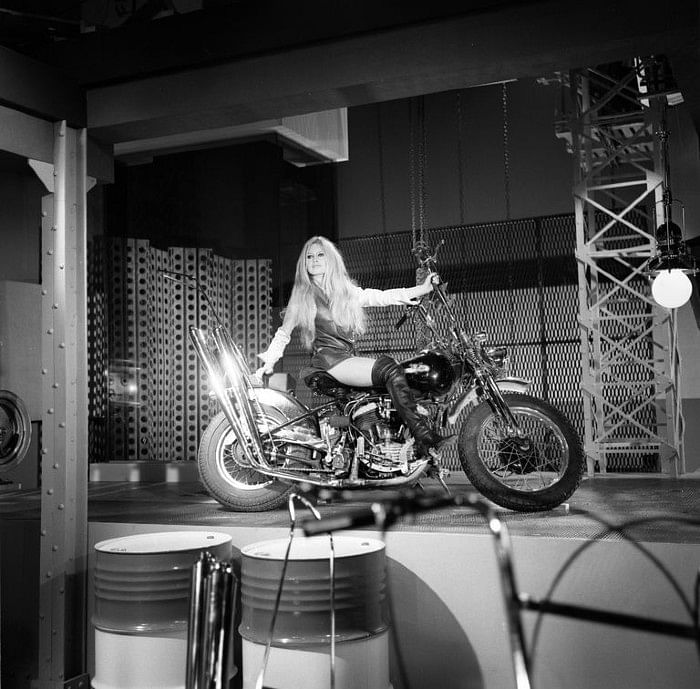 Brigitte Bardot Harley Davidson