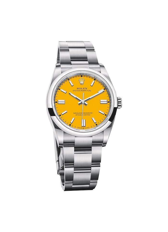 The Rolex Oyster Perpetual Gets A Fresh, Sweet Twist