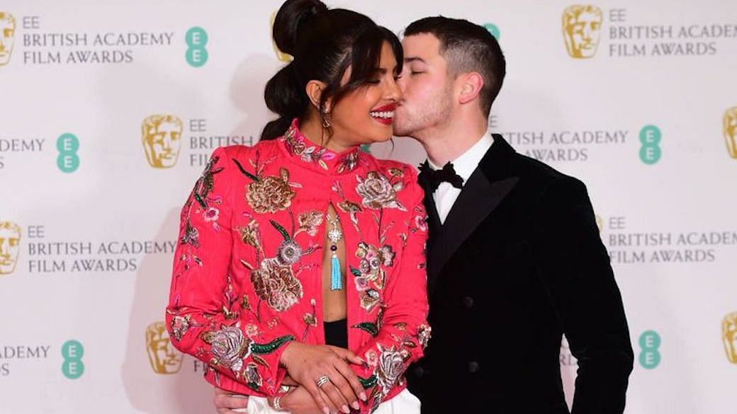 Priyanka Chopra and Nick Jonas BAFTAs 2021