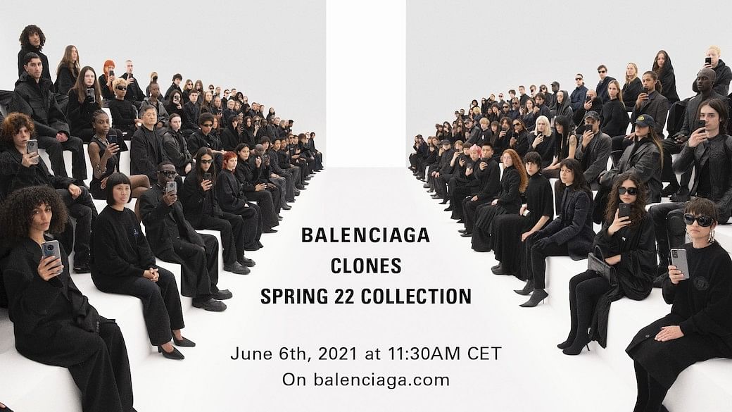 Balenciaga Clones for its Clones Spring 2022 collection