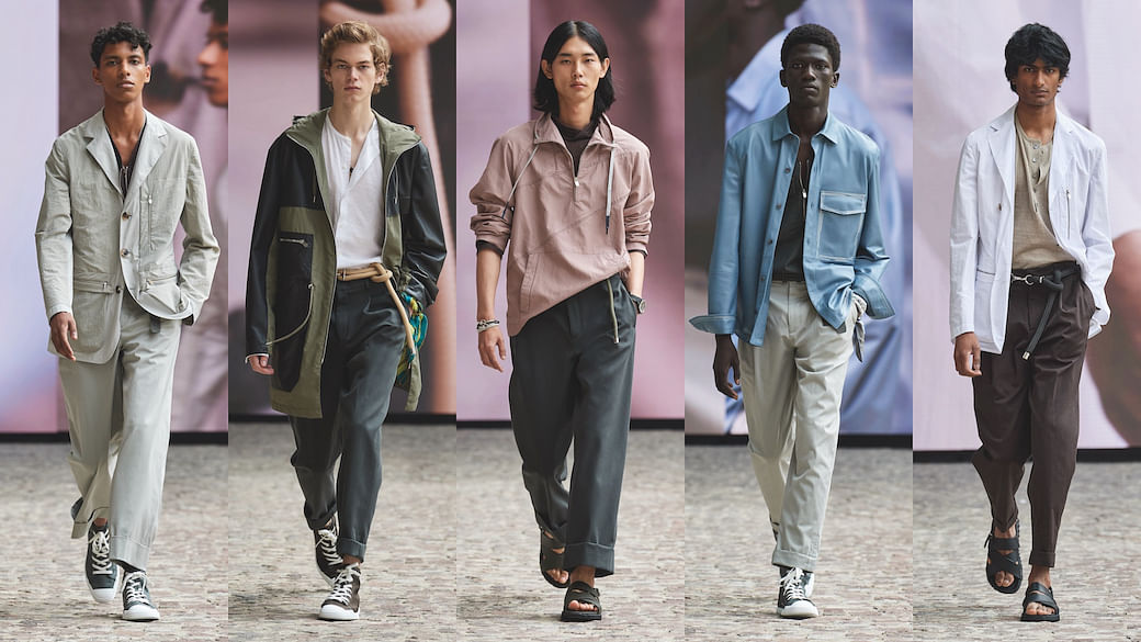 Hermès Spring/ Summer 2022 Men'S Collection Exudes An Air Of Lightness