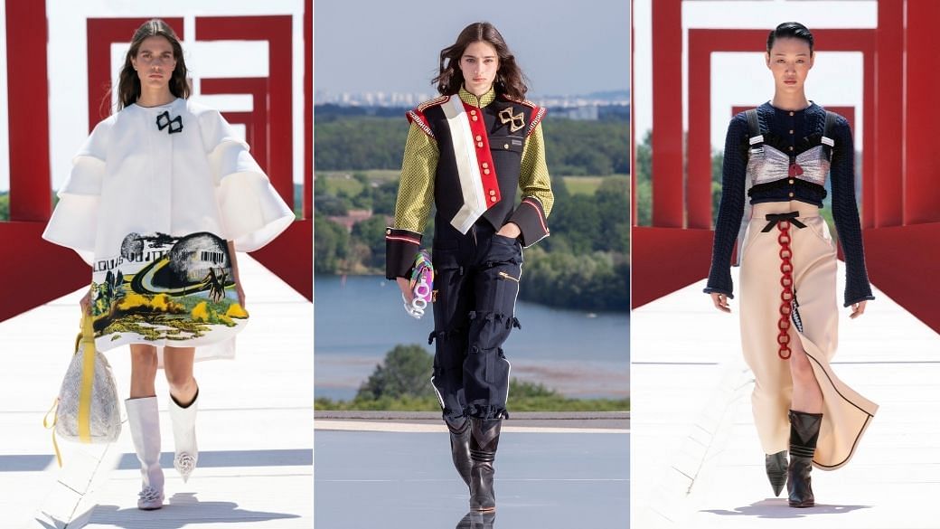 Louis Vuitton Cruise 22 was a futuristic journey to outer-space - RUSSH