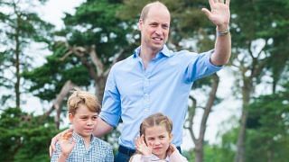 Prince William Prince George Princess Charlotte Father's Day Birthday