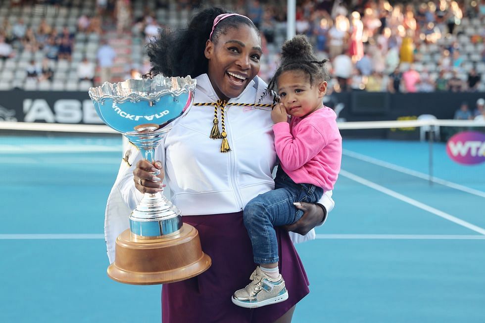 Serena Williams's Daughter Wears A Mini Version Of Her Signature Catsuit