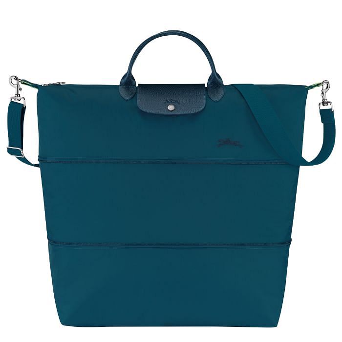 Le Pliage Green S Handbag Sky Blue - Recycled canvas (L1621919P79)