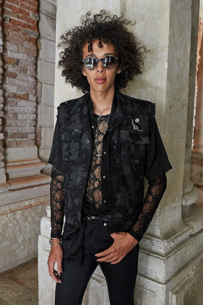 Menswear spring/summer 2022 looks from Saint Laurent and Comme des