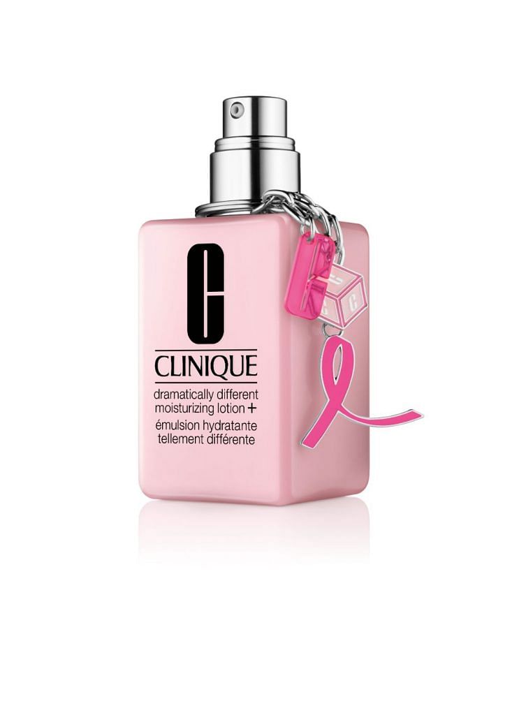 Great Skin, Great Cause Limited Edition Dramatically Different Moisturizing Lotion+, $85, Clinique